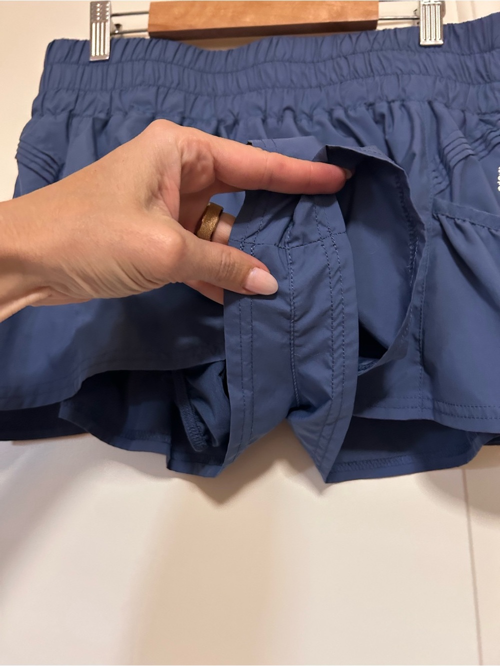 🧘🏽♀️🩵FP Movement by Free People Navy Athletic Skort with Built-In Shorts🩵🧘🏽♀️ - Picture 4 of 12